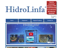 Tablet Screenshot of hidrolinfa.pt
